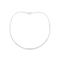 SKU CS40C - Sterling Silver Collar Oval 2mm with Clip