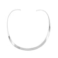 SKU CS42 - Sterling Silver Collar Oval 6mm