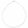 SKU CS56 - Sterling Silver Omega Chain 1.5mm - 40cm