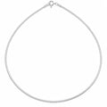 SKU CS61 - Sterling Silver Omega Chain 2mm - 45cm