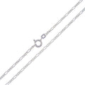 Code F0508-3 - Sterling Silver Figaro Chain 1.5mm Pack of 2
