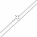 Code P0408 - Sterling Silver Curb Chain 1mm Pack of 3