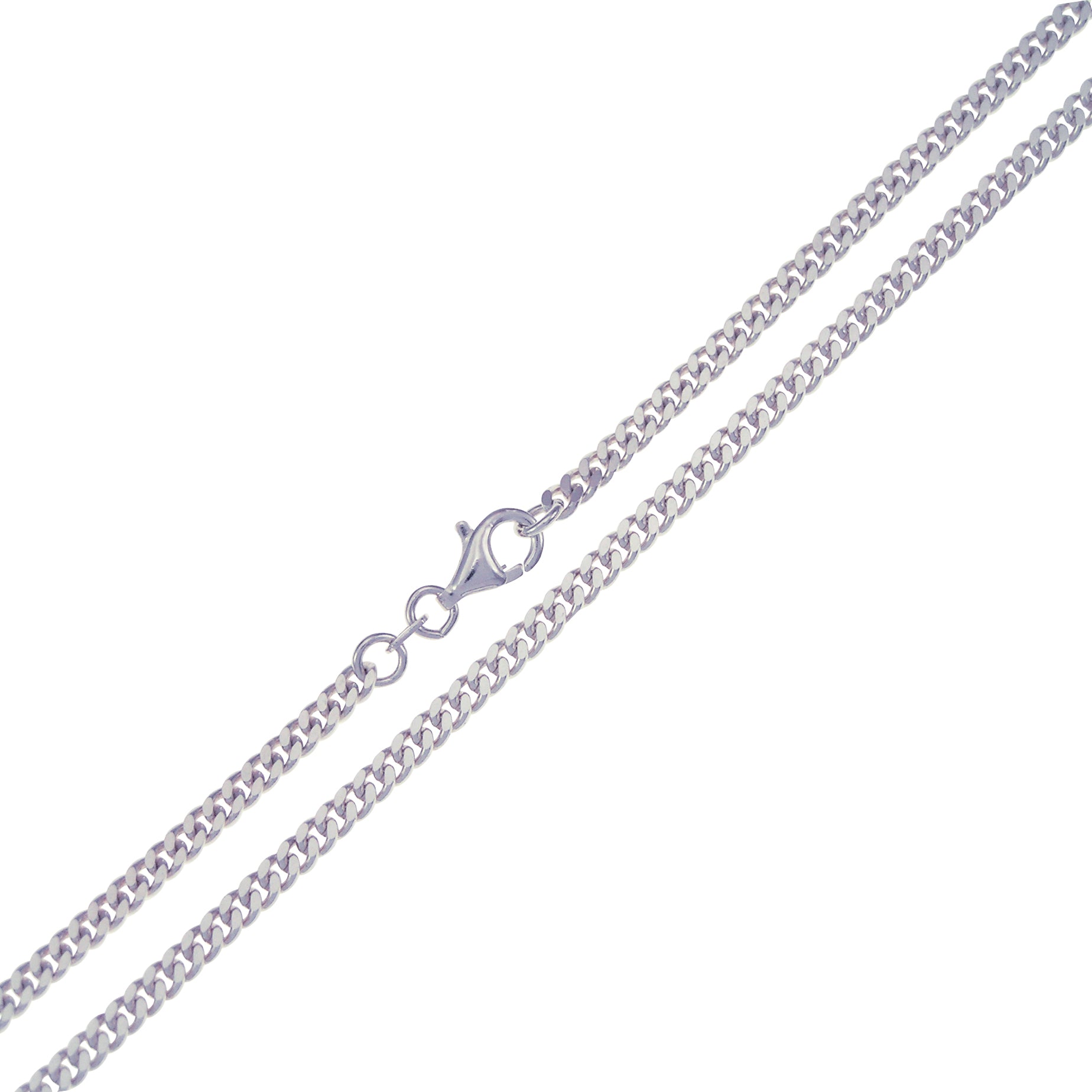Code P0808-13 - Sterling Silver Curb Chain 3mm