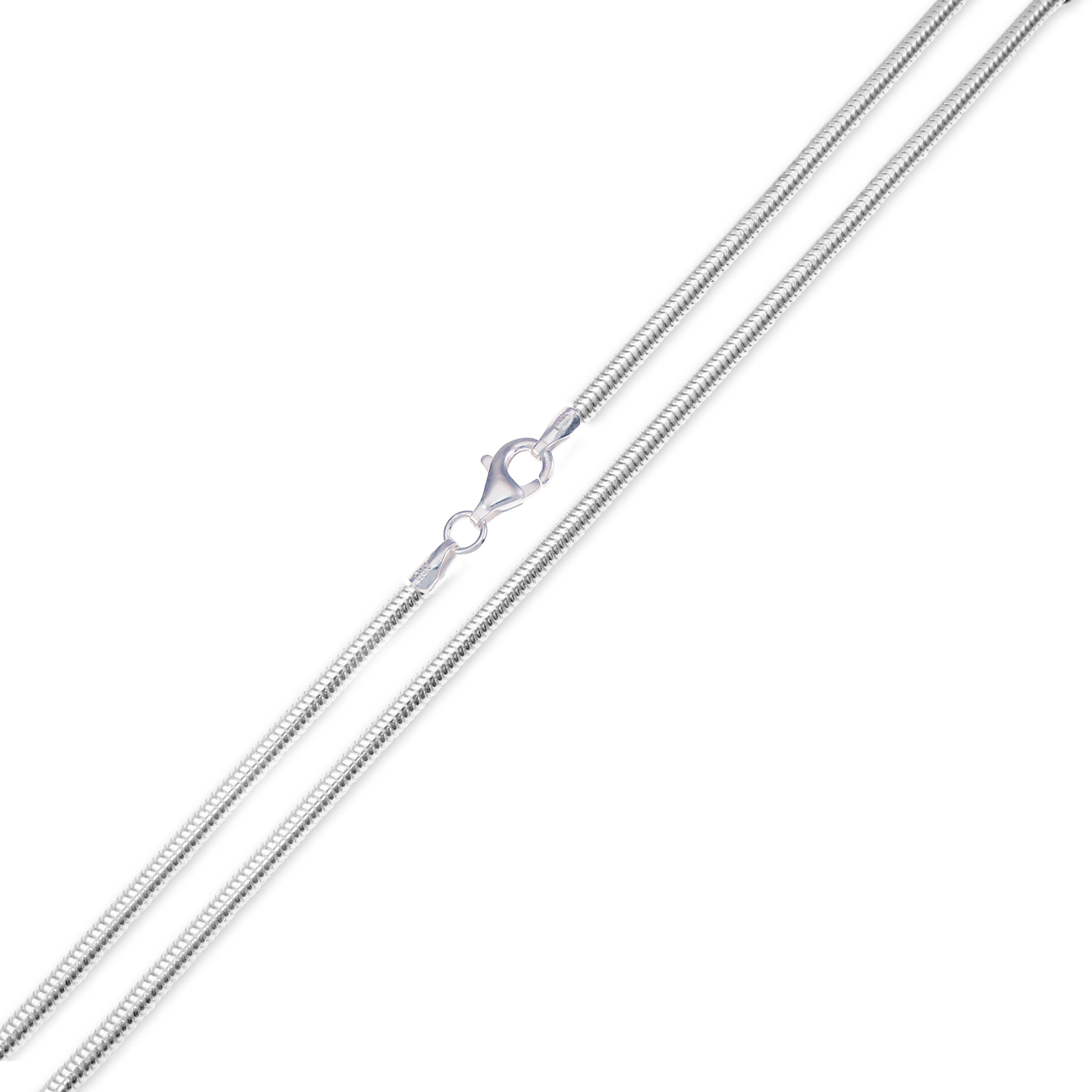 Code SLE210 - Sterling Silver Snake Chain 2.1mm